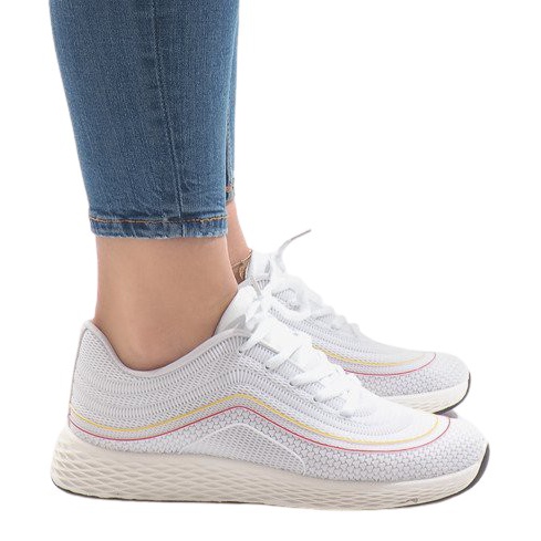 G-205 weiße Sportschuhe