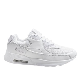 Weiße Sportschuhe Turnschuhe B306A-60