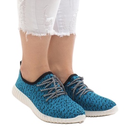 Blaue MH-17 Sportschuhe