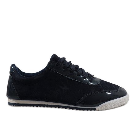 Marineblaue Herren-Sneaker JX-22 schwarz