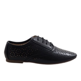 Oxford schwarze durchbrochene Jazzschuhe 3