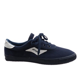 Marineblaue Herren-Sneaker HW01