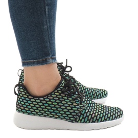 Schwarze Sportschuhe 619 mehrfarbig