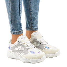 Weiße MS522-9 Turnschuhe