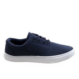 Marineblaue Herren-Sneaker QF-10