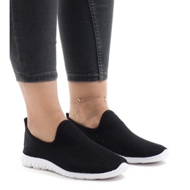 Schwarze Sportschuhe 909-17