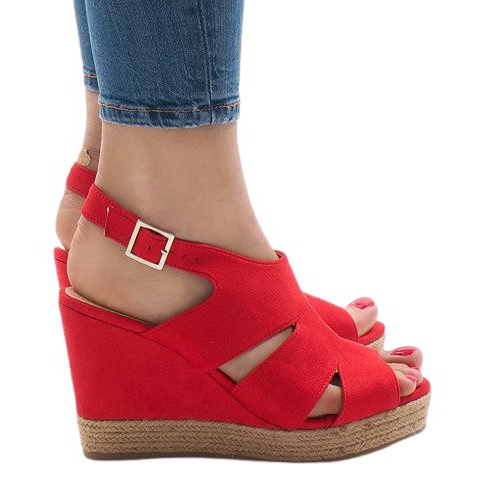 Rote Keilsandalen MW-5M17-11