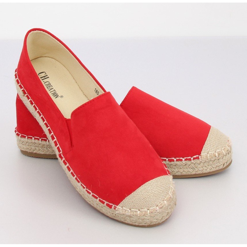 Rote Espadrilles Frauen 180-5 Red II-GAT