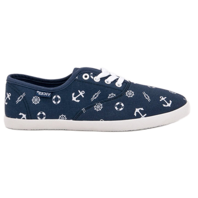 VICES Matrosen-Sneakers blau