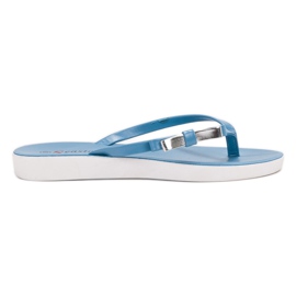 Seastar Flip-Flops mit Schleife blau