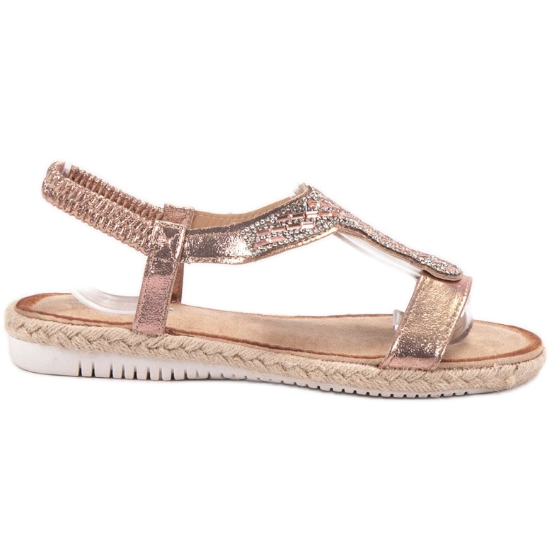Emaks Slip-On-Sandalen mit Espadrilles rosa