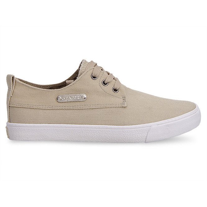 Textile Freizeit-Sneaker Y011 Khaki mehrfarbig grün