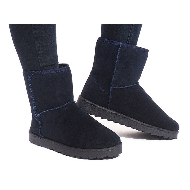 Schwarze Eskimos 699 Marineblau navy blau