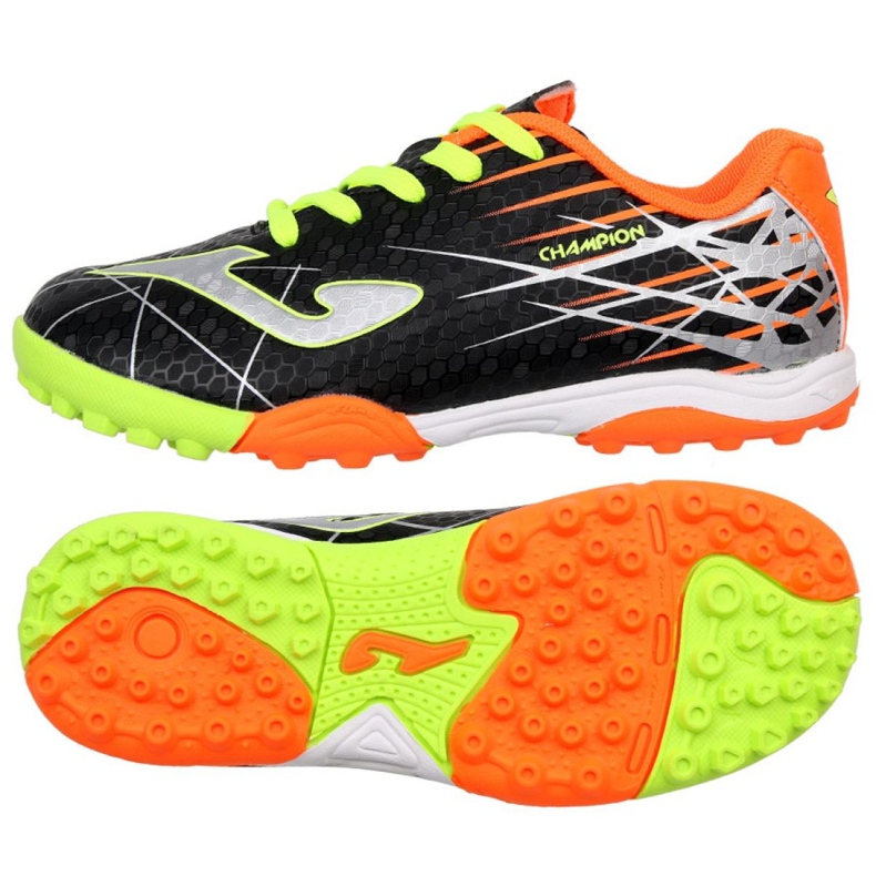 Joma Champion 901 Tf Jr CHAJS.901.TF Fußballschuhe schwarz schwarz