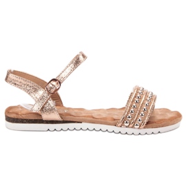 Emaks Bequeme Damensandalen gelb