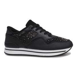 Schwarze Sport-Sneaker von Odette