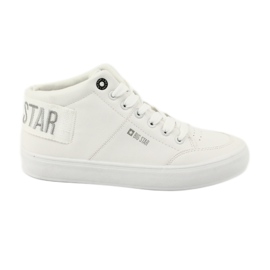 Hohe Turnschuhe Big Star EE274352 weiß grau