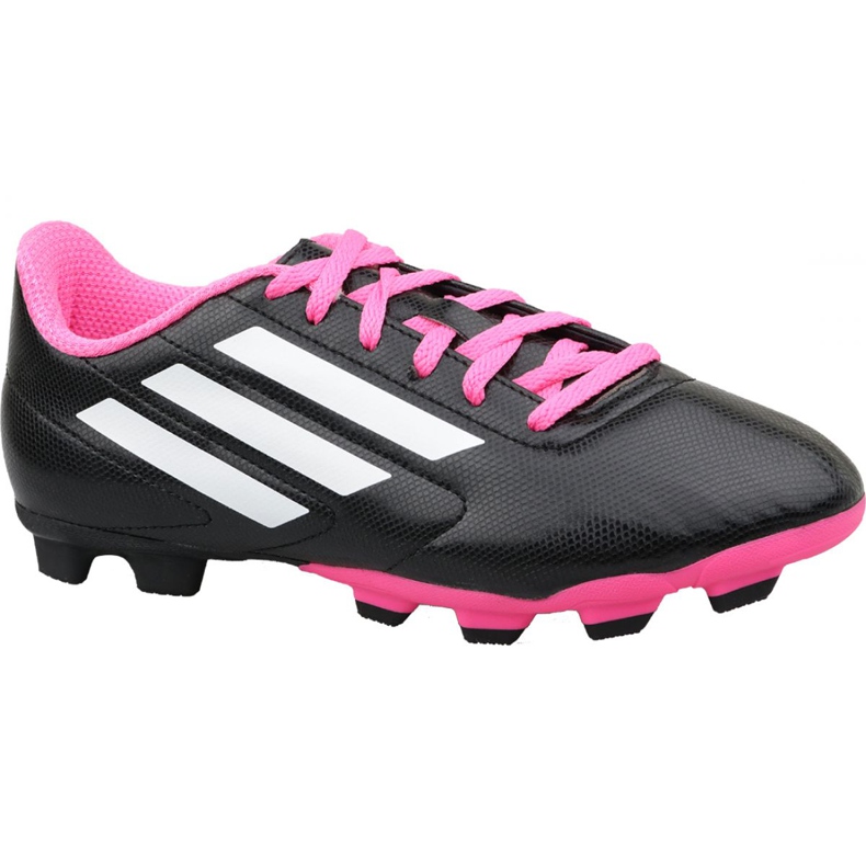 Adidas Conquisto Fg Jr B25594 Fußballschuhe mehrfarbig schwarz