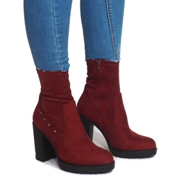 Wildlederstiefel BG-59 Rot