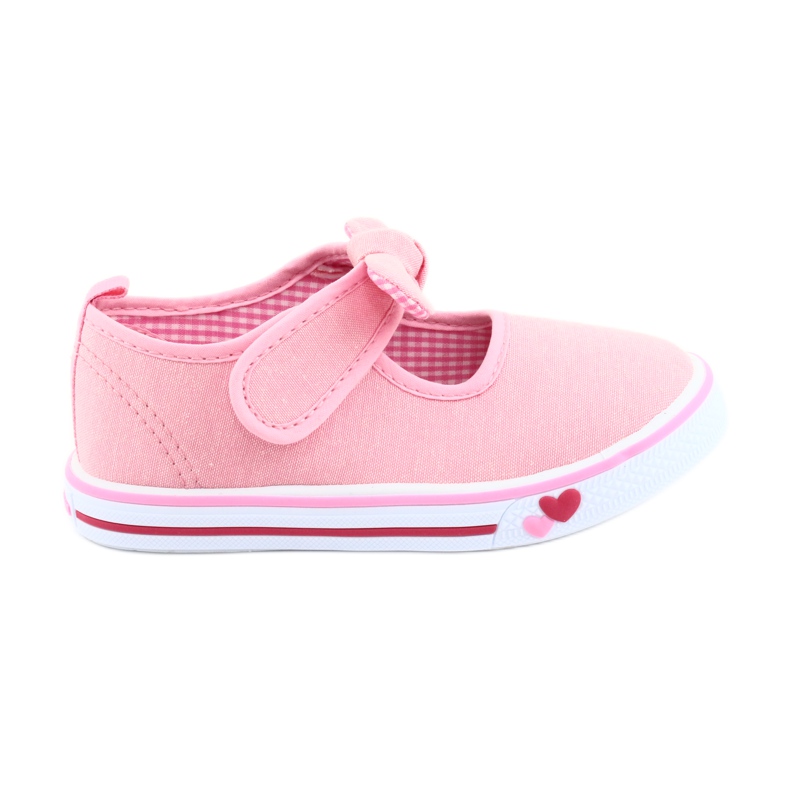 American Club Sneakers mit Schleife TEN42 rosa