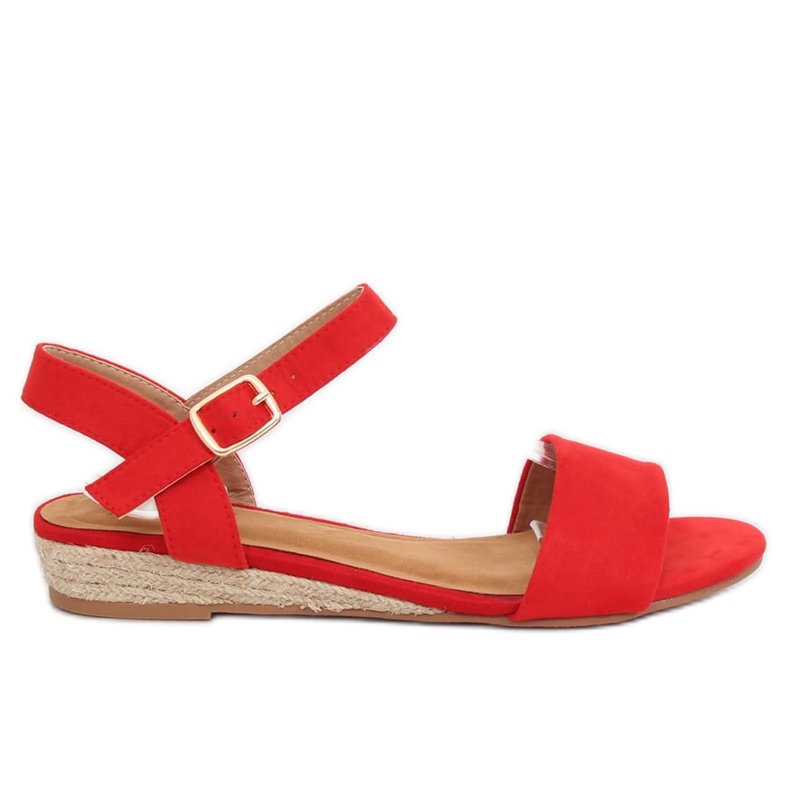 Sandalen Espadrilles rot 9R73 Rot