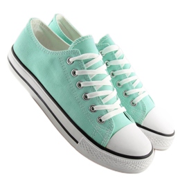 Klassische Damen Sneakers in Mint XL03 L.GRÜN