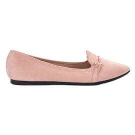 SHELOVET Ballerina in Spitz rosa