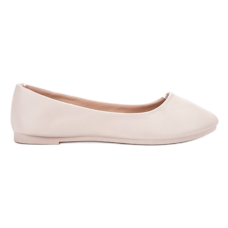 Klassische beige VICES Ballerinas