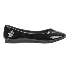 Lackierte VICES Ballerinas schwarz