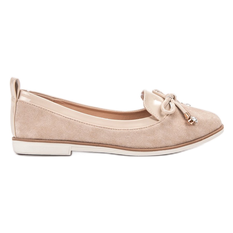 SDS Stilvolle Ballerina in Beige