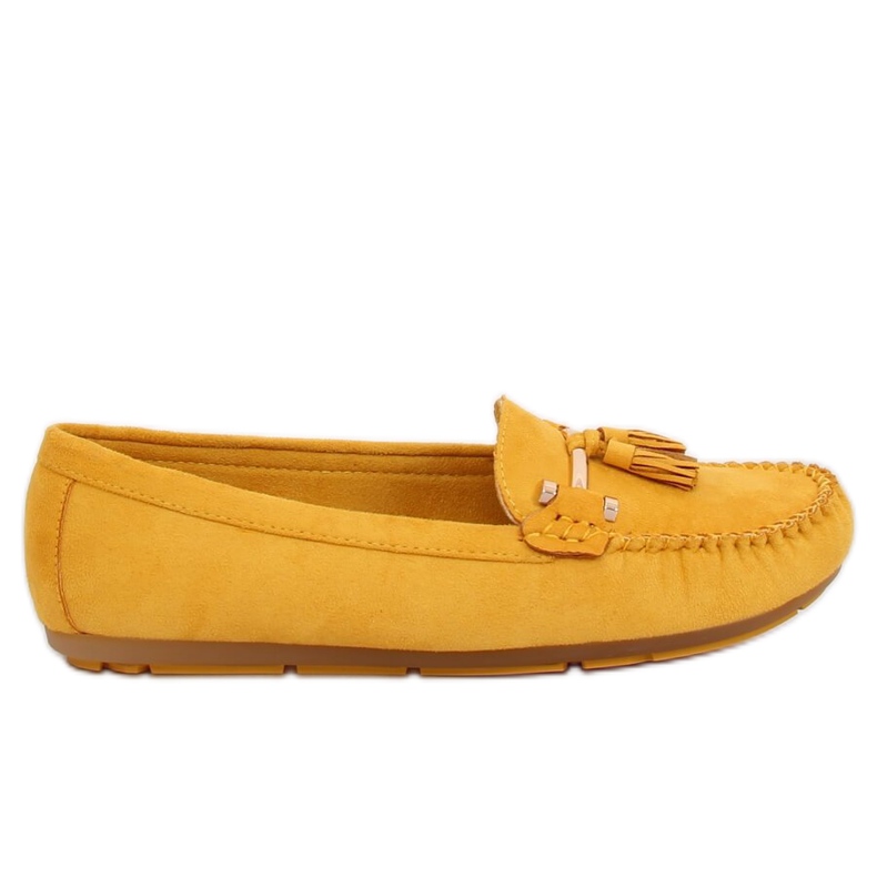 Gelbe Loafer für Damen L7183 Gelb