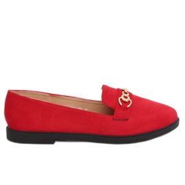 Rote Damen-Loafer 1631-123 Rot