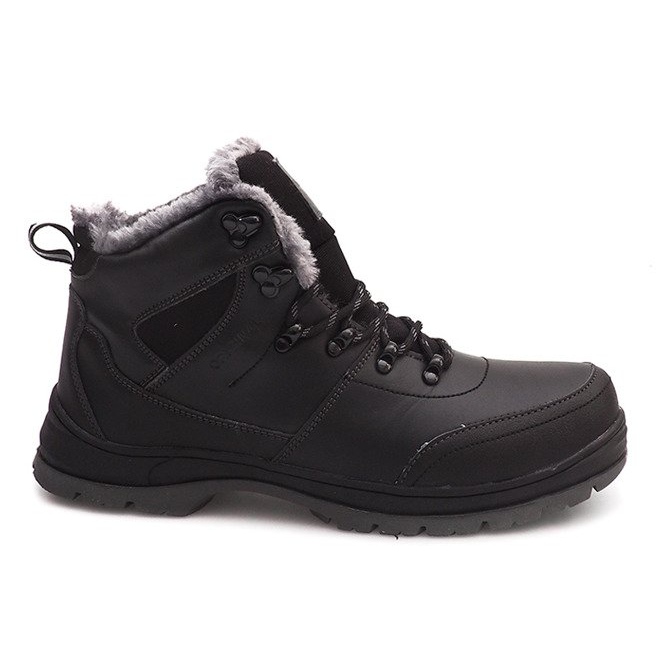 Warme Schneeschuhe M16921 Schwarz