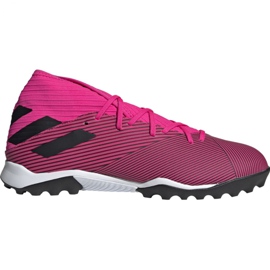 Fußballschuhe adidas Nemeziz 19.3 Tf M F34426 pink rosa schwarz