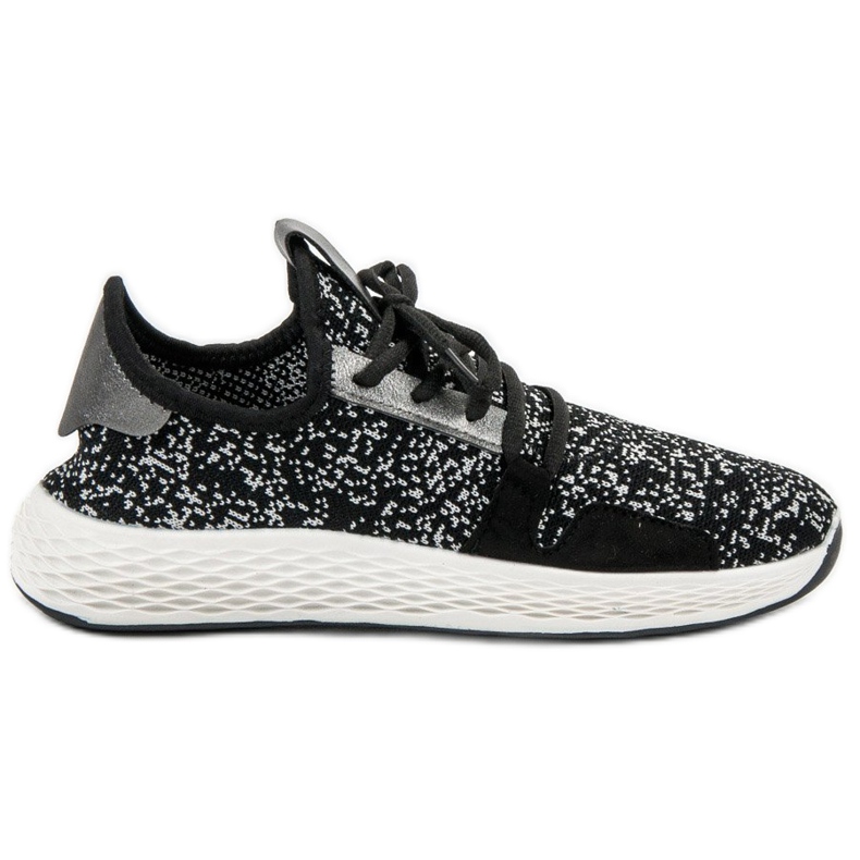 SHELOVET Sportschuhe zum Hineinschlüpfen schwarz