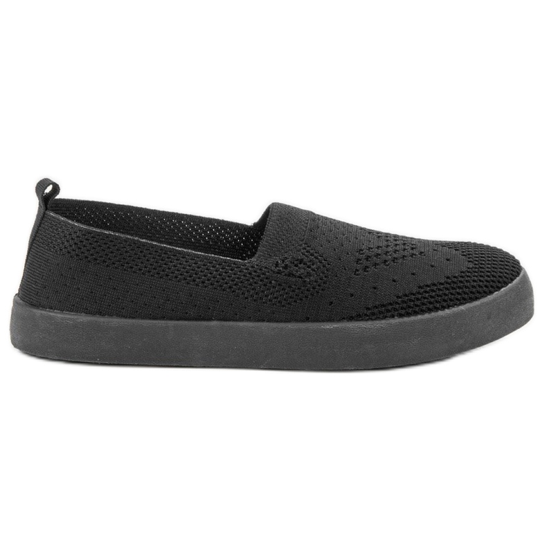 SHELOVET Textil-Slipper schwarz
