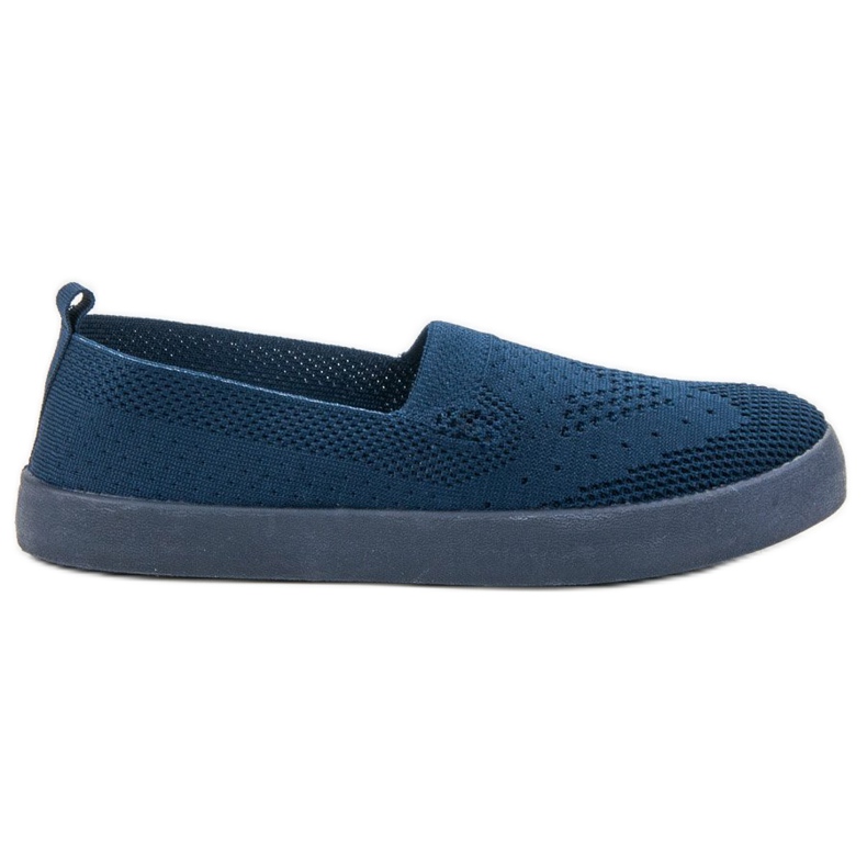 SHELOVET Textil-Slipper blau