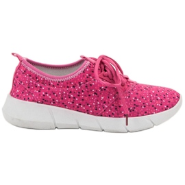 Bona Sportschuhe mit Tupfen lila