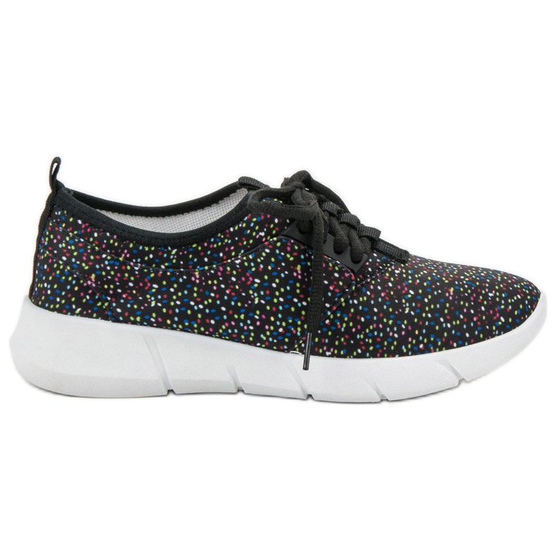 Bona Sportschuhe mit Tupfen schwarz