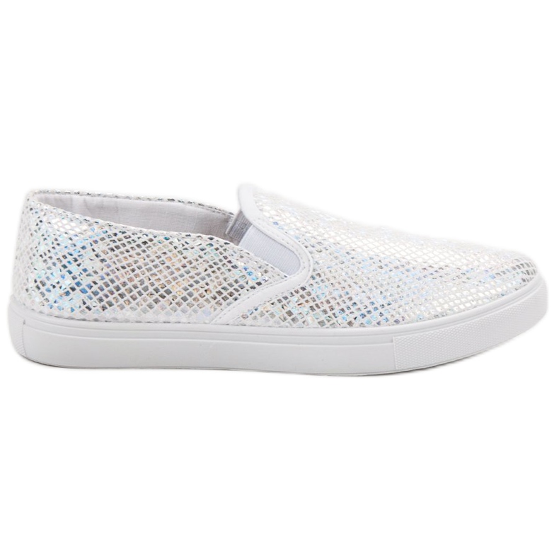 SHELOVET Modische Slip-On-Sneakers grau