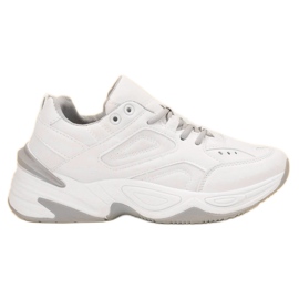 SHELOVET Weiße Turnschuhe