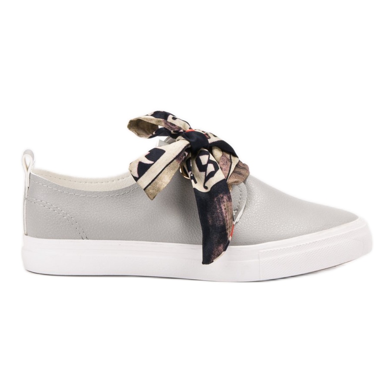 Seastar Stilvolle Sneakers mit einem Band gebunden grau