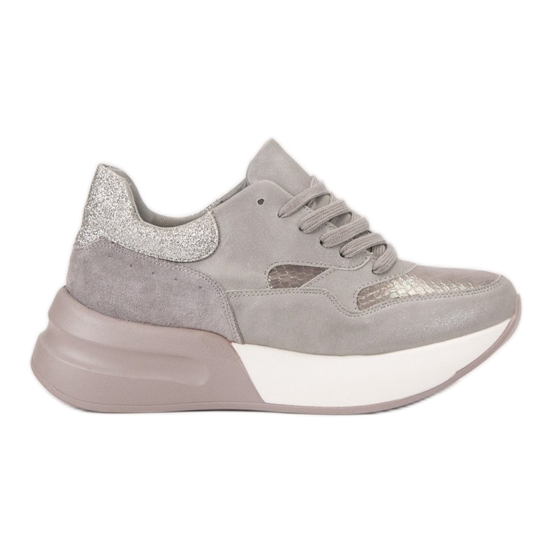 Sweet Shoes Leichte Turnschuhe grau