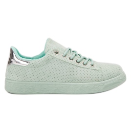 SHELOVET Mint-Schuhe für Damen grün