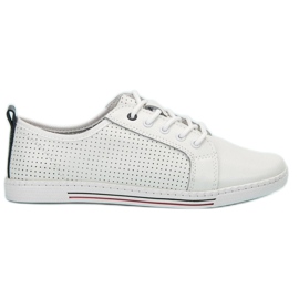 Filippo Leder-Brogues weiß