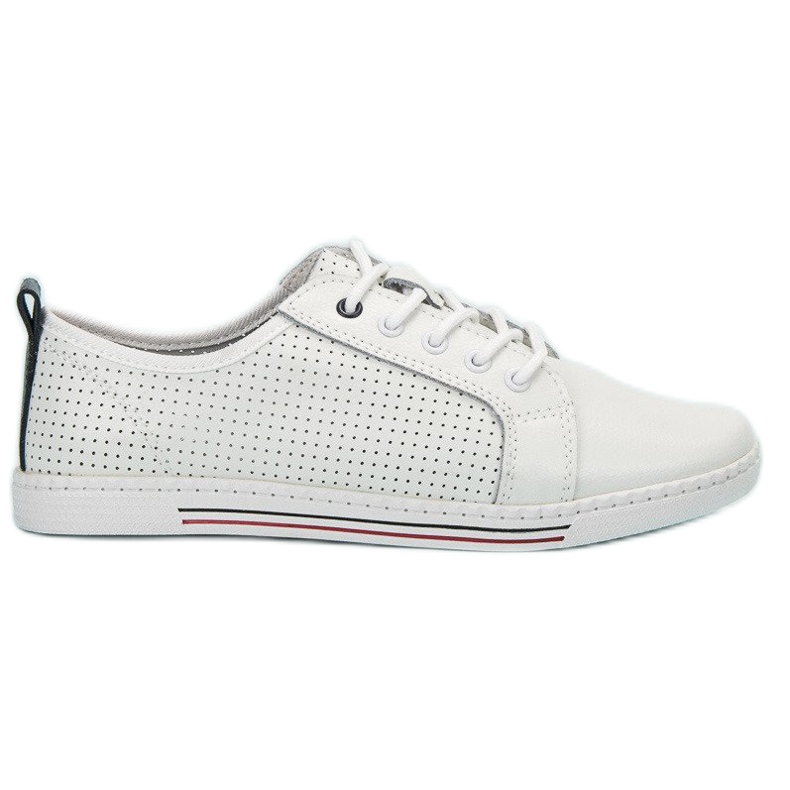 Filippo Leder-Brogues weiß