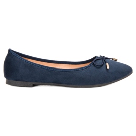 Clowse Ballerina in Spitz blau