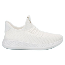 SHELOVET Weiße Sportschuhe