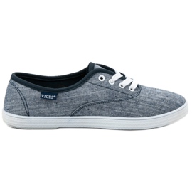 VICES Textil-Sneaker blau