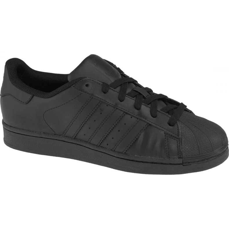 Adidas Superstar J Foundation Jr B25724 Schuhe schwarz